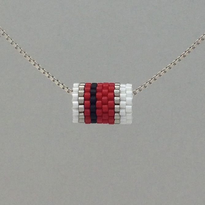 Bead Red/White/Black